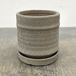アゴラ：濃緑S（直径約11.5cm）・受け皿付