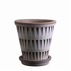 BERGS POTTER：パンテノン18 グレー(直径18cm)45772