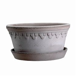 BERGS POTTER：コペンハーゲン25 LOW グレー(直径25cm)45448