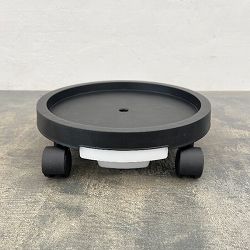 プラントムーブ（キャスター付き） 28cm ブラック（TPL001BK）