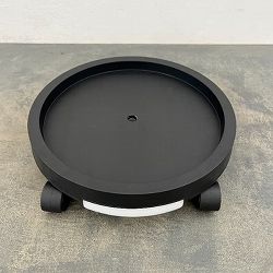 プラントムーブ（キャスター付き） 34cm ブラック（TPL002BK）