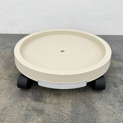 プラントムーブ（キャスター付き） 34cm ホワイト（TPL002WH）