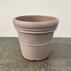 プラスチックポット：ミラノ／モカ　直径22.8cm（ML001-9/M）