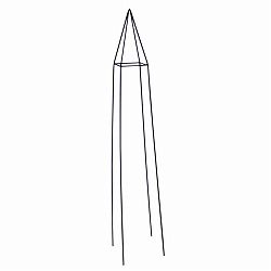 楽々とんがりオベリスクAK-1400：ブラック（高さ140cm、幅15.5cm） 2本セット
